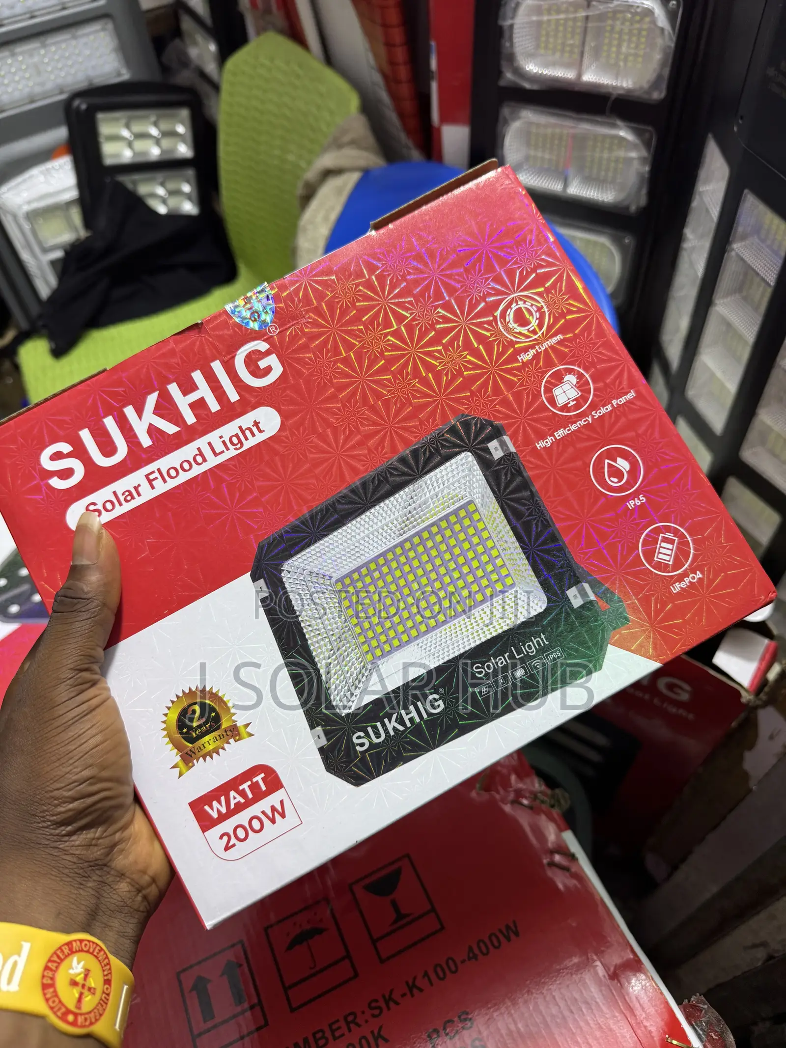 Sukhig 200w Solar Flood Light