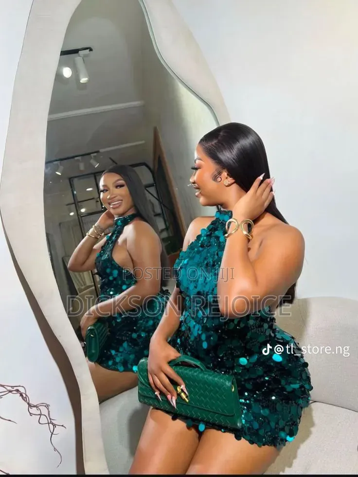 Short Sequence Gown
