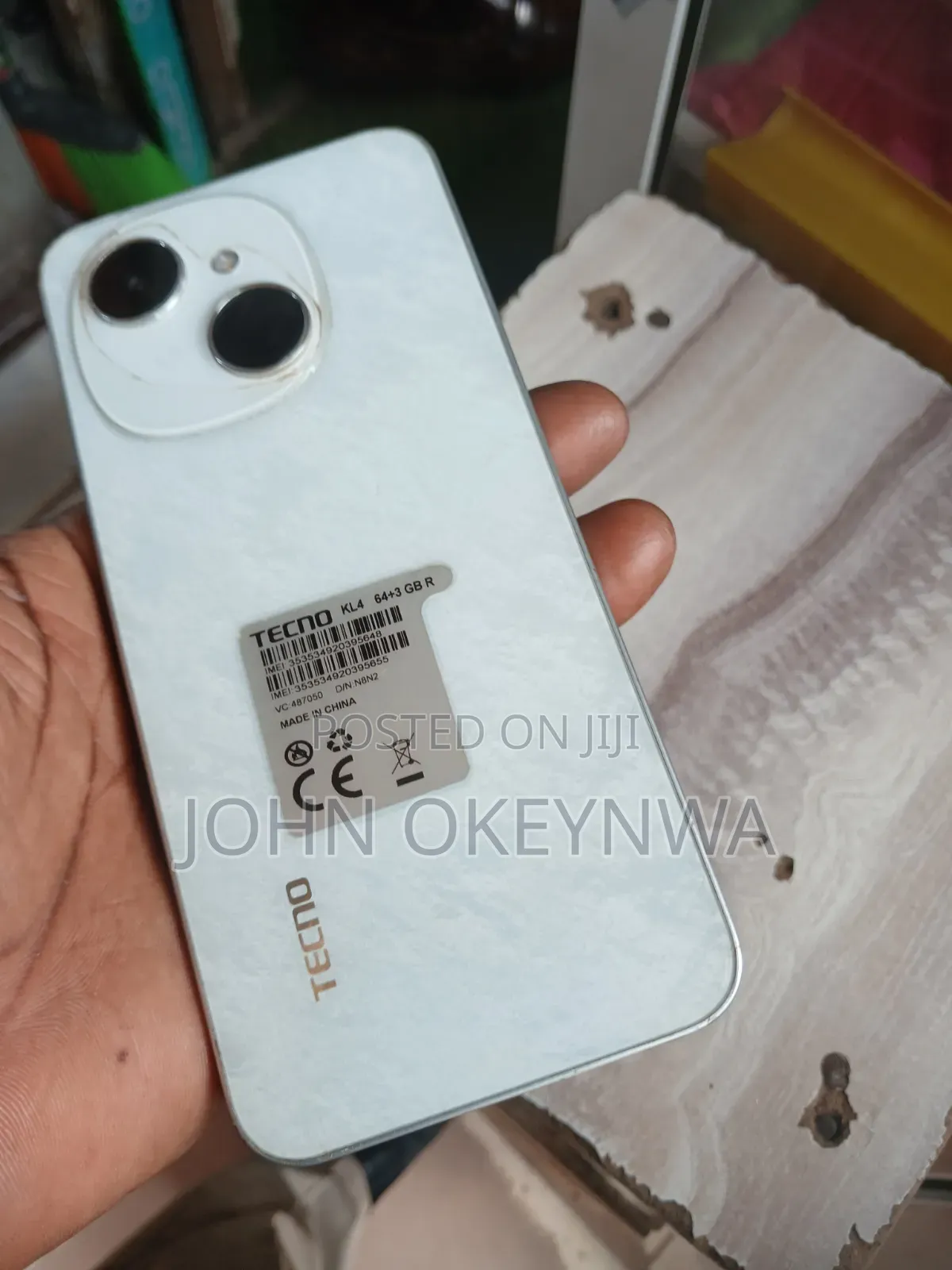 Tecno Pop 9 64 GB White