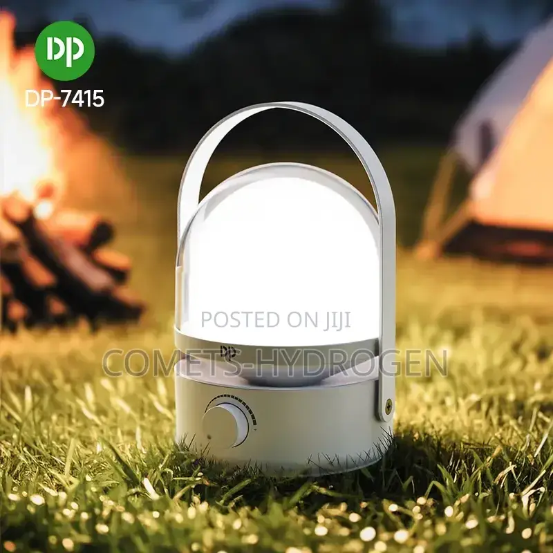 Original Dp Solar-Enabled Rechargeable Led Hand Lamp With Solar Panel