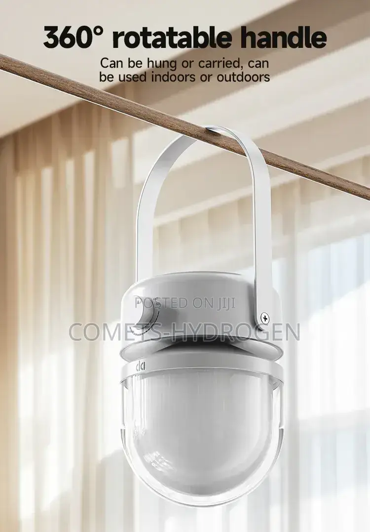 Original Dp Solar-Enabled Rechargeable Led Hand Lamp With Solar Panel