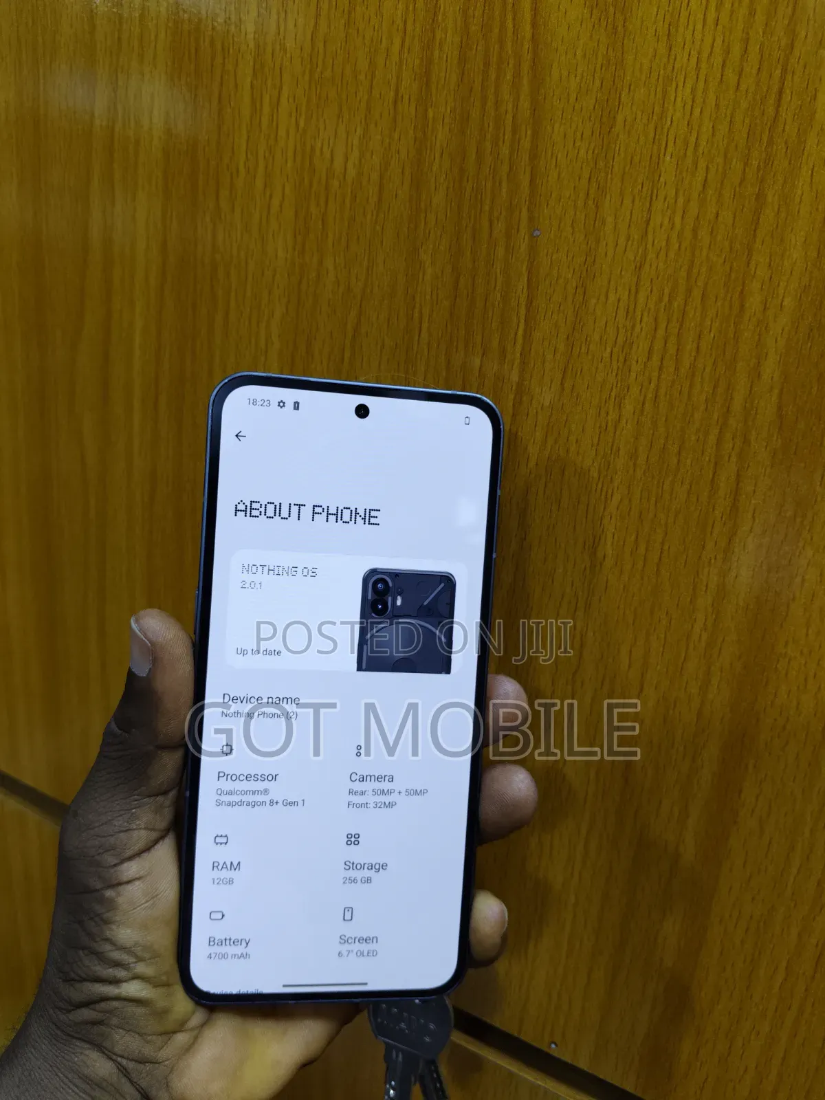 Nothing Phone 2 256 GB Gray