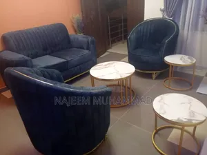 Complete Set of Fabric Sofa