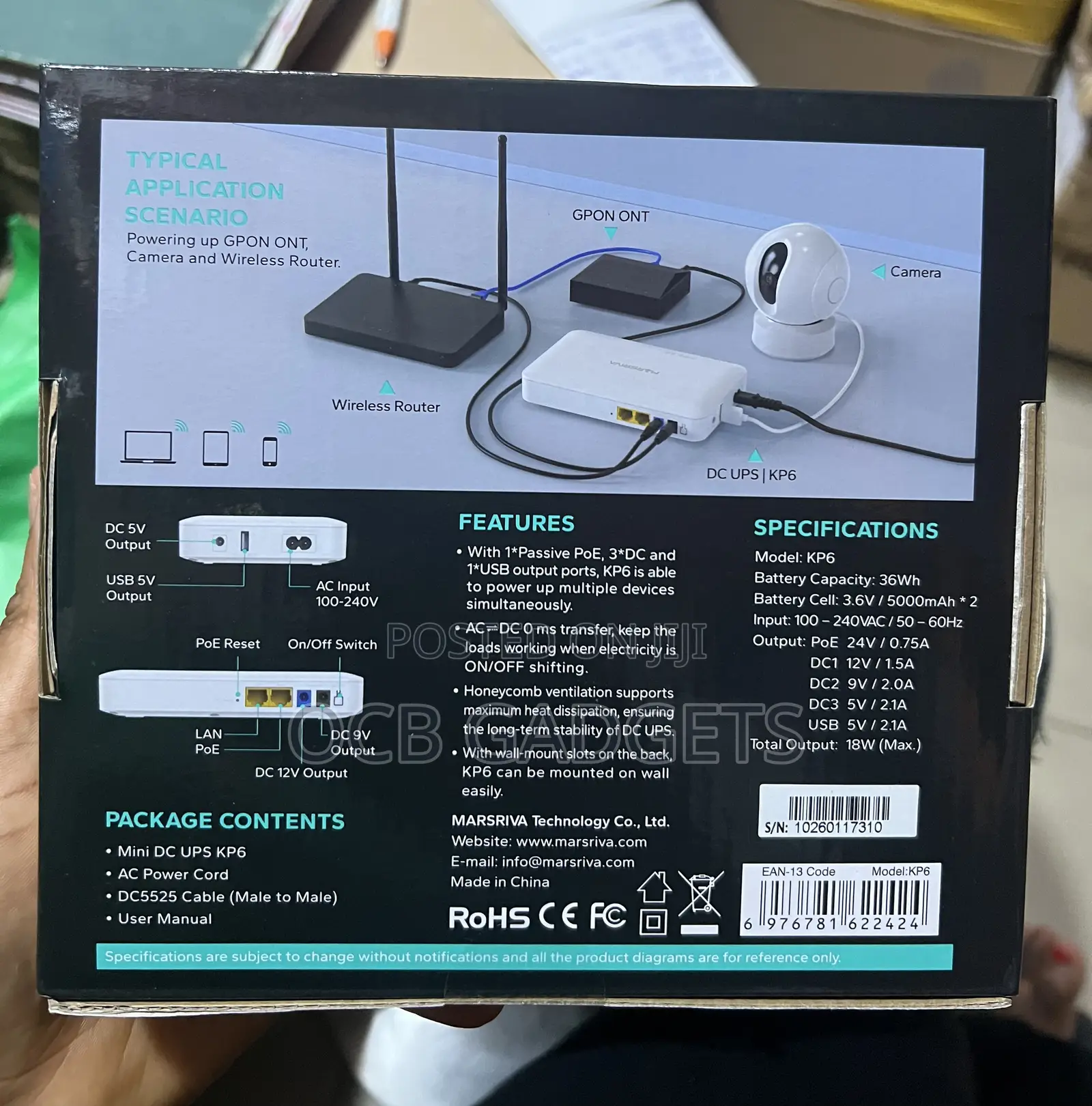 Marsriva 10000mah