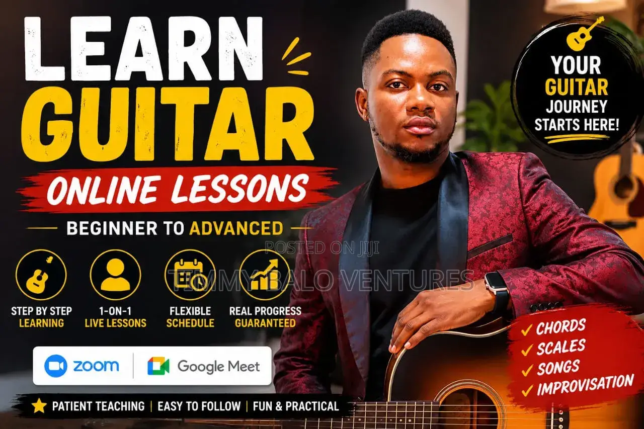 Guitar Lessons | Online | on-Site