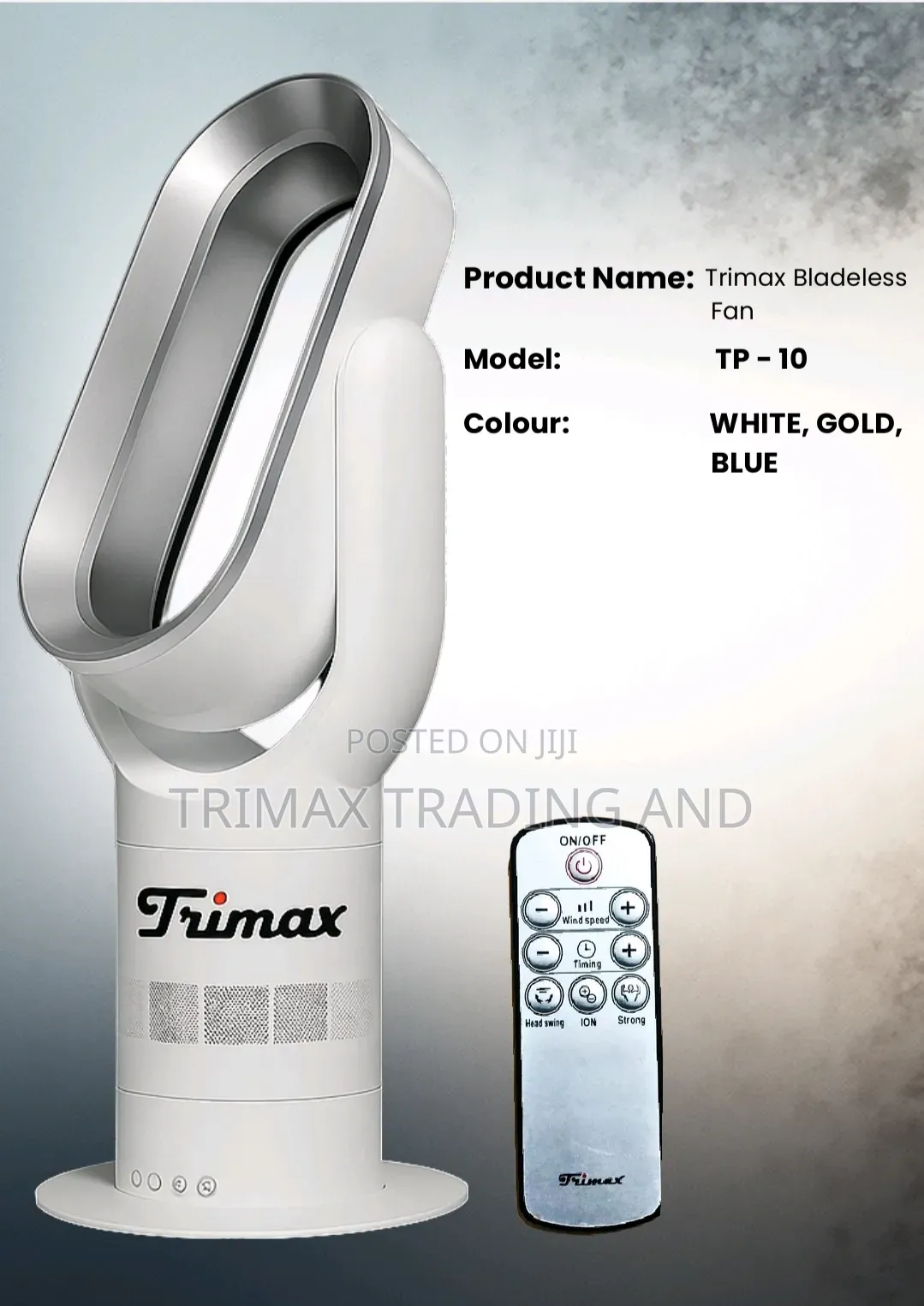 Trimax Bladeless Cooling Fan (42")
