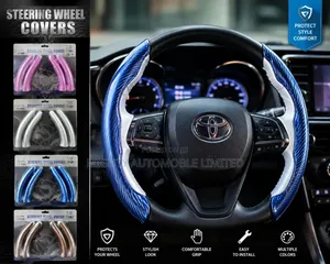 Premium Steering Wheel Covers Luxury Grip Durable Quality