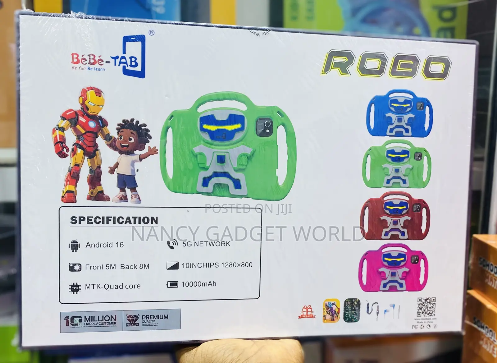 New Bebe Robo 512 GB Blue