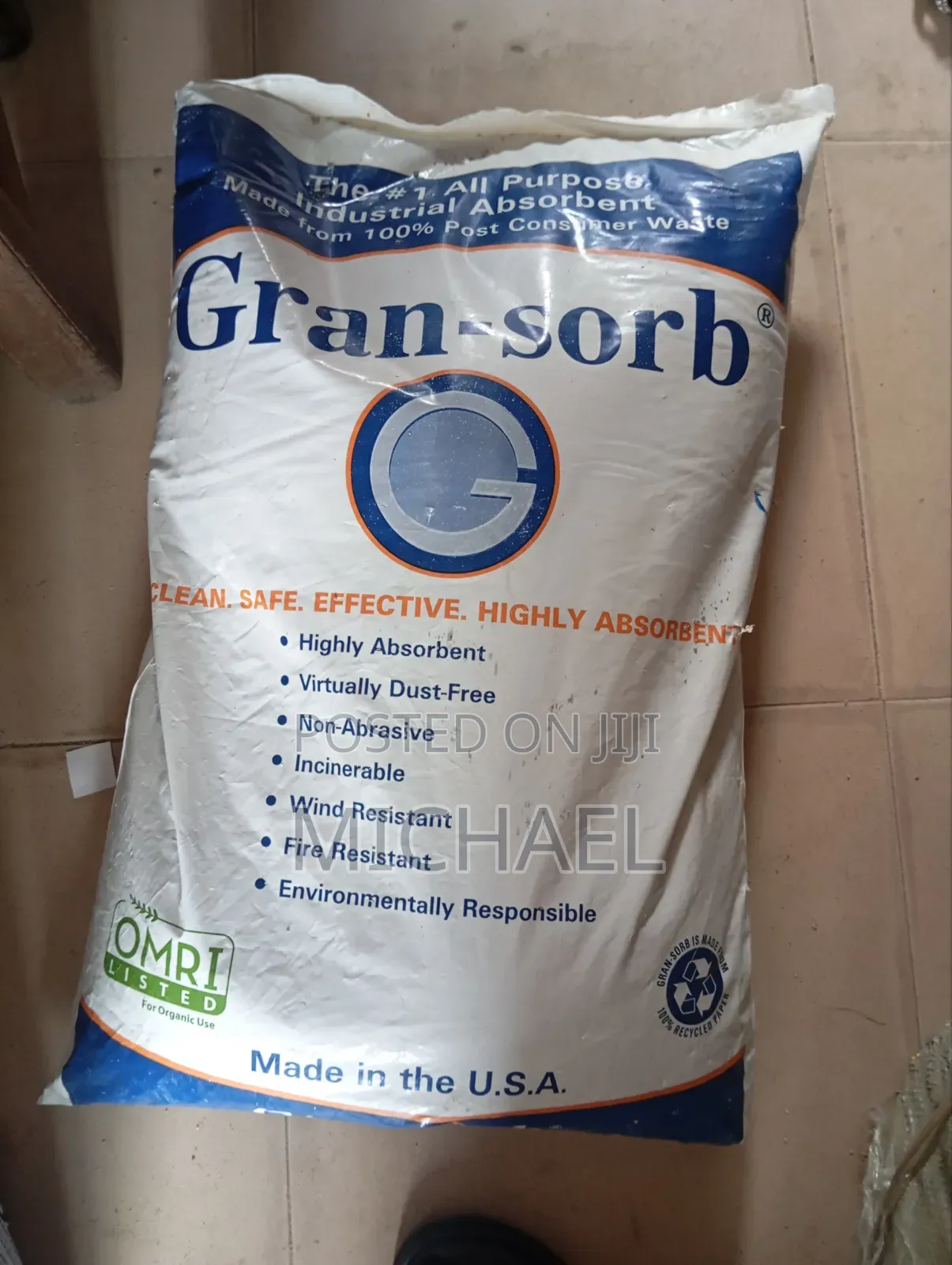 Gran-sorb All Purpose Industrial Absorbent