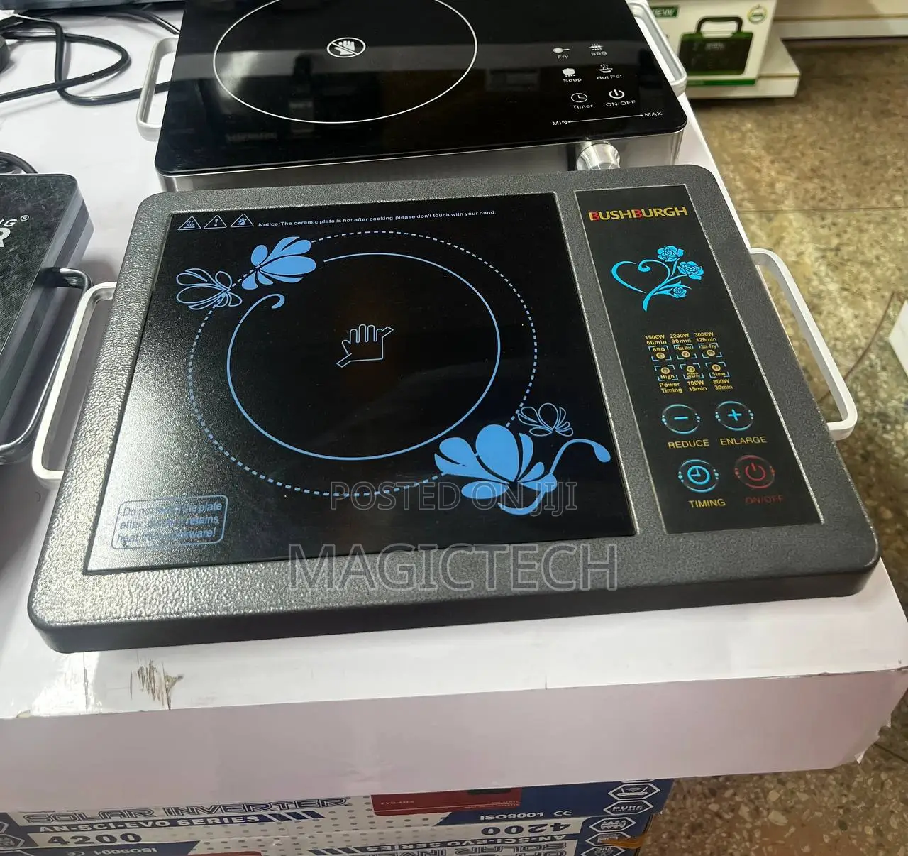 Bushburgh Single Burner Electric Cooker (3000w)