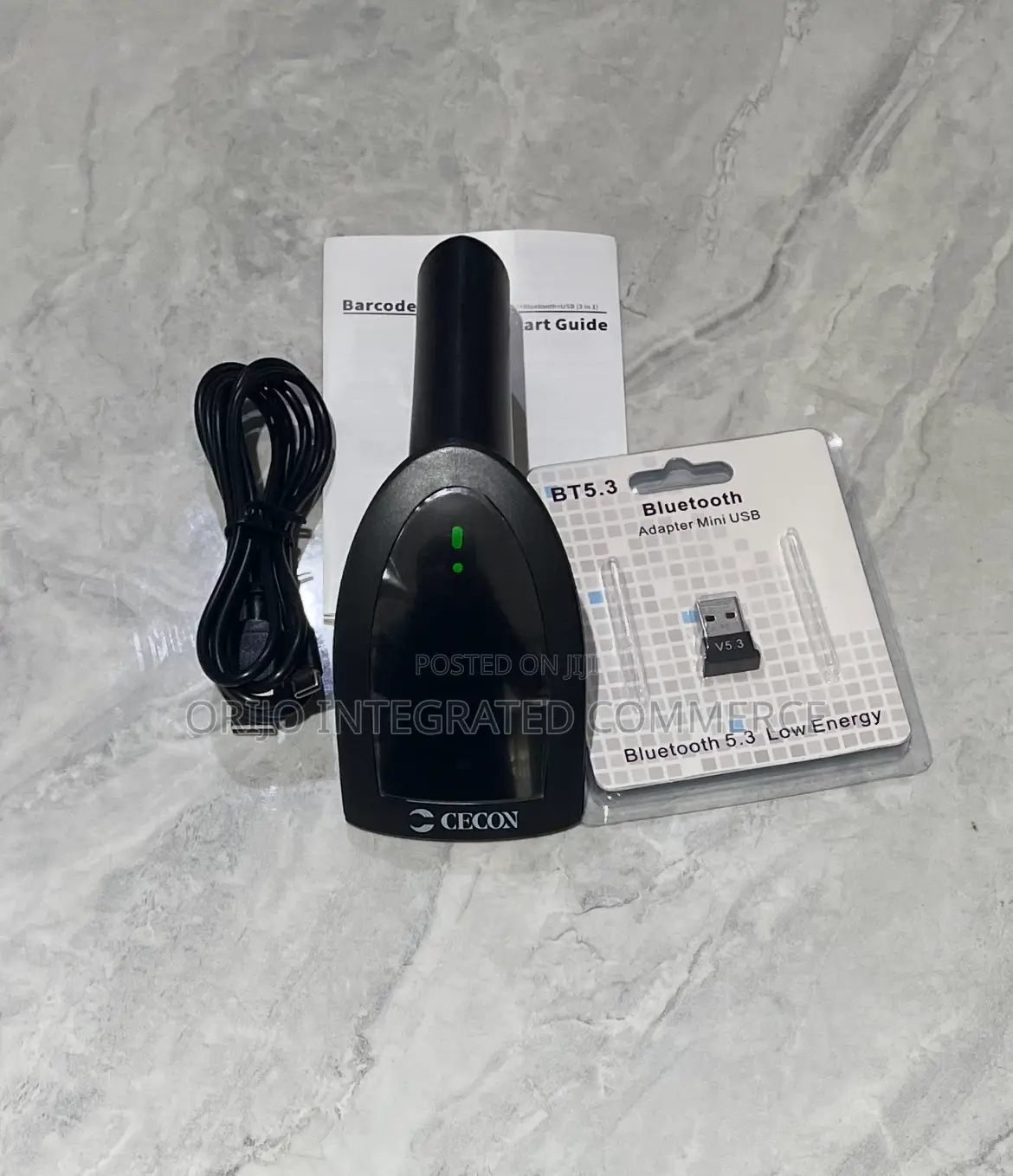 Cecon Wireless 1d/2d Barcode Scanner Model: Ceo01yk-Hd