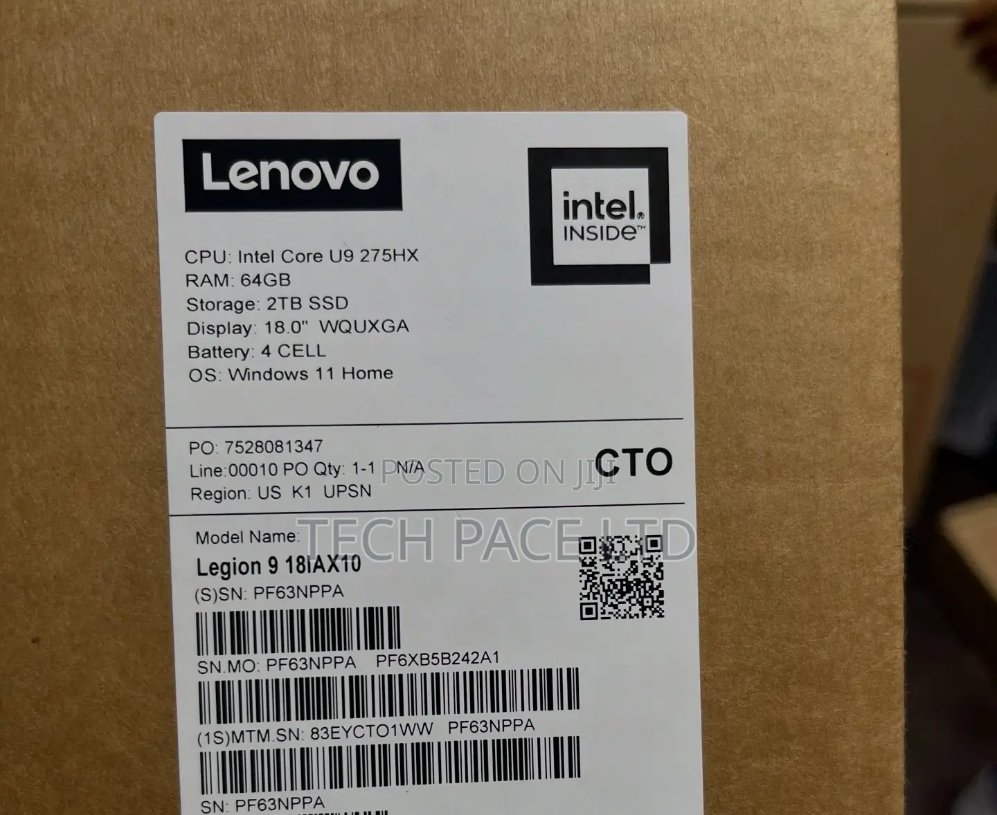 New Laptop Lenovo 64GB Intel Core Ultra 9 SSD 2T