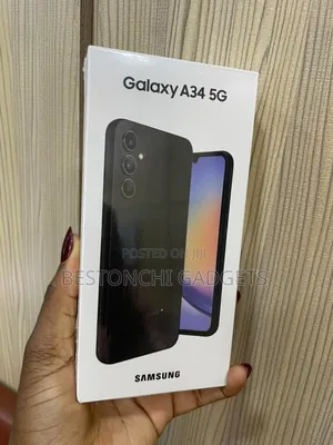 New Samsung Galaxy A34 128 GB Black