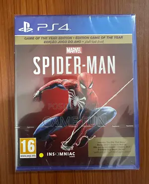 Spiderman Ps4 Cd