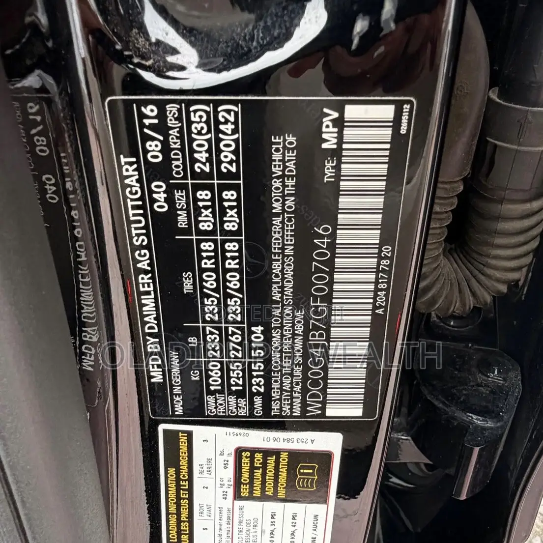 Mercedes-Benz GLC-Class 2016 Black
