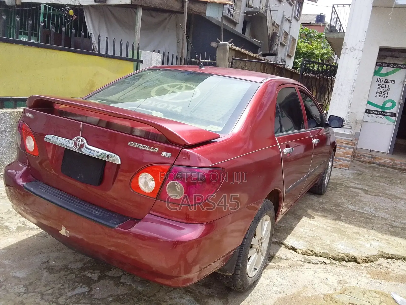 Toyota Corolla 2006 Red
