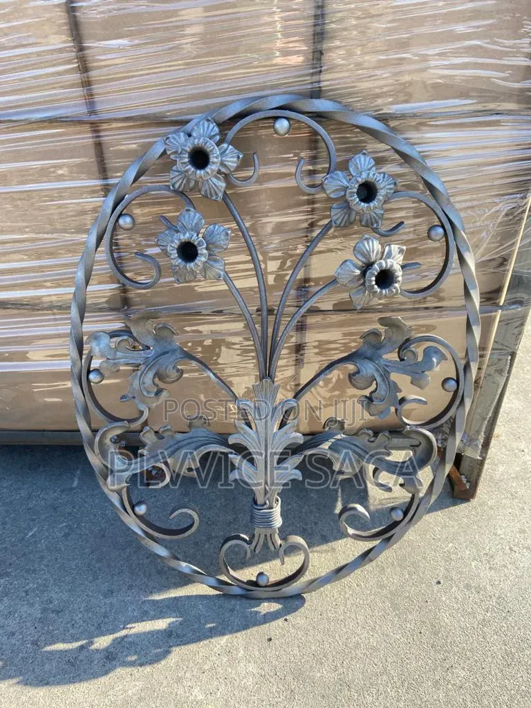 Wrought-Iron Handrail Painted Dragon