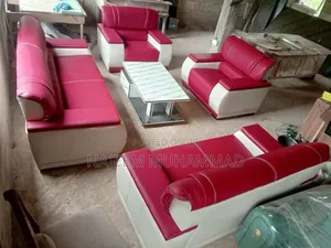 7 Seater Leather Sofa