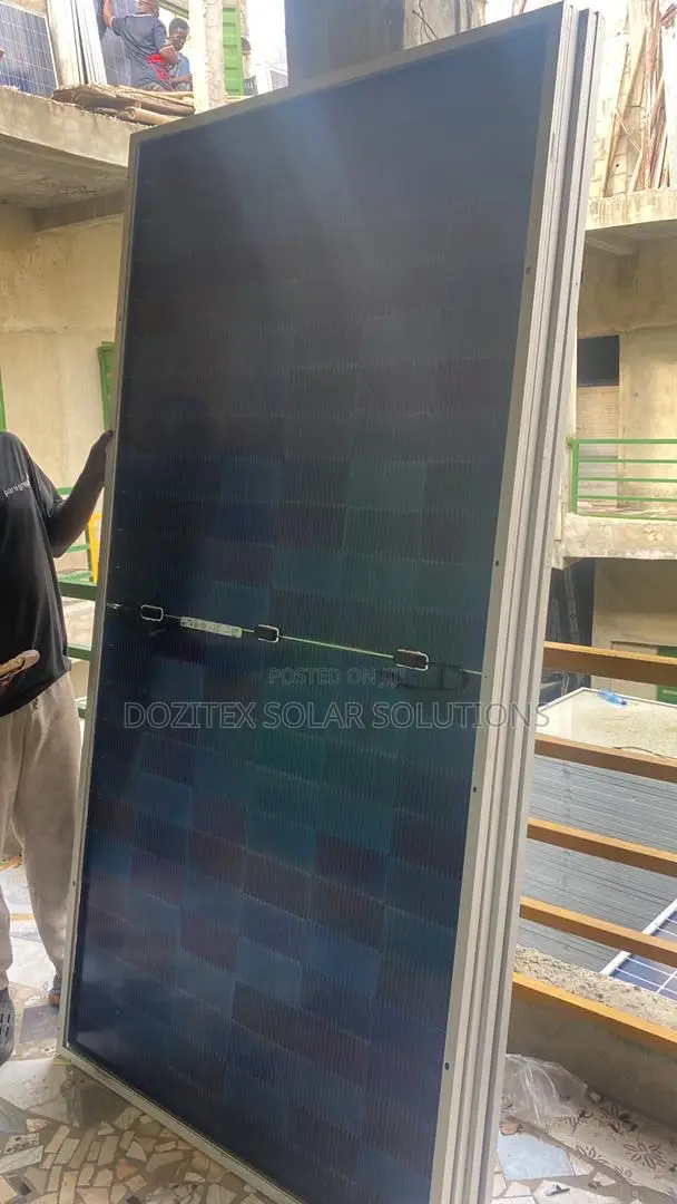 Jinco Bifacial 600w Solar Panel