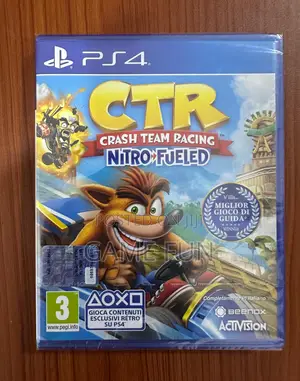 CTR Crash Team Racing Nitro Fueled Ps4 Cd