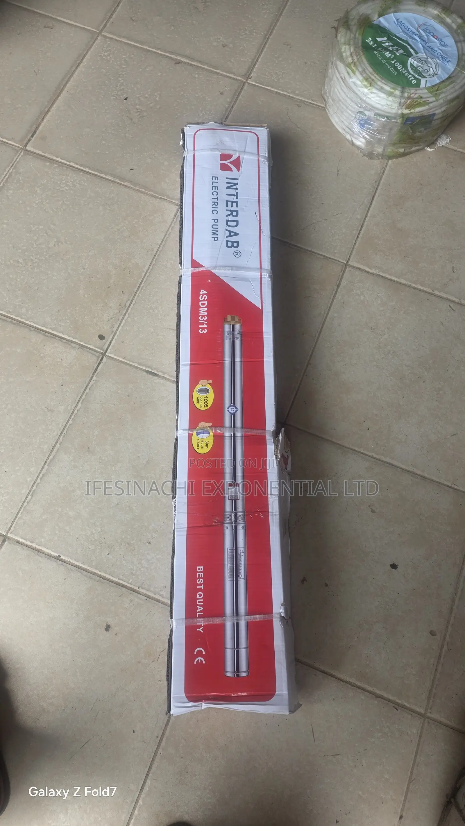 1hp Interdab Submersible Pump