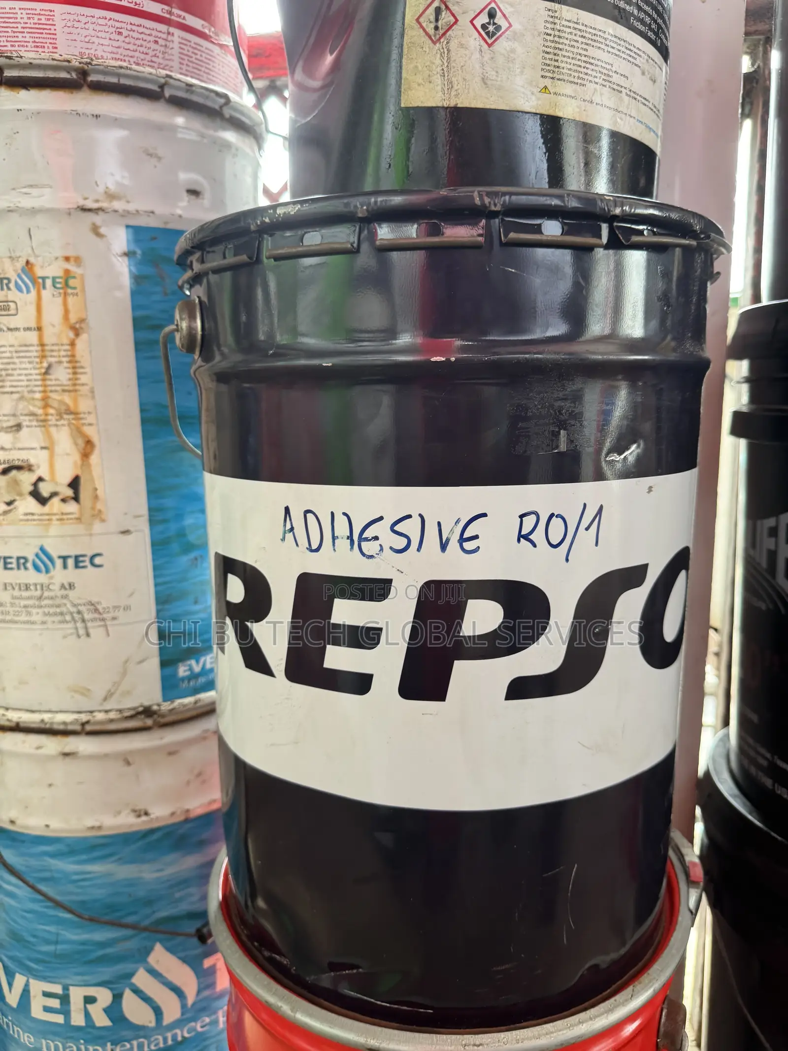 Repsol Branded Industrial Container, Grease or Lubricant