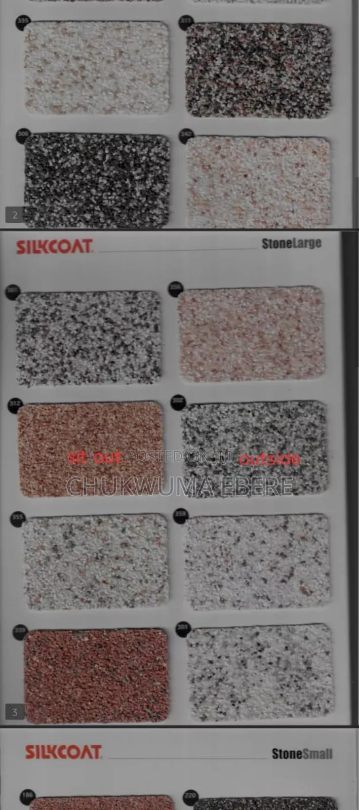 Gravitex, Travertino and Stone Effect