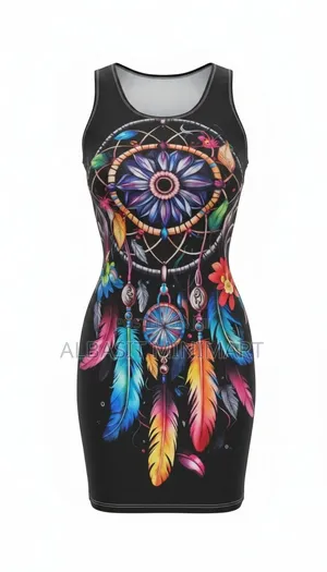 A-Line Midi Dress