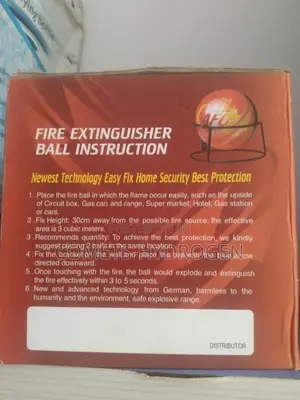 Automatic Self-Activating Fire Extinguisher Ball