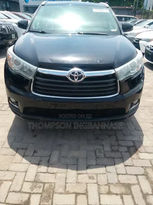 Toyota Highlander Limited 4dr SUV AWD (3.5L 6cyl 6A) 2015 Black