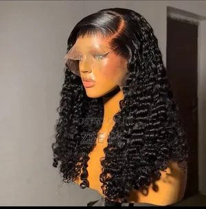 Human Hair Curls, Straight Available as Seen