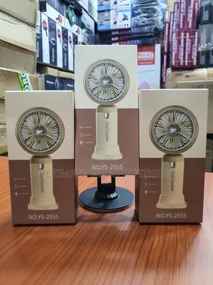 Brand New No Ys-2555 Portable Rechargeable Handheld Fan