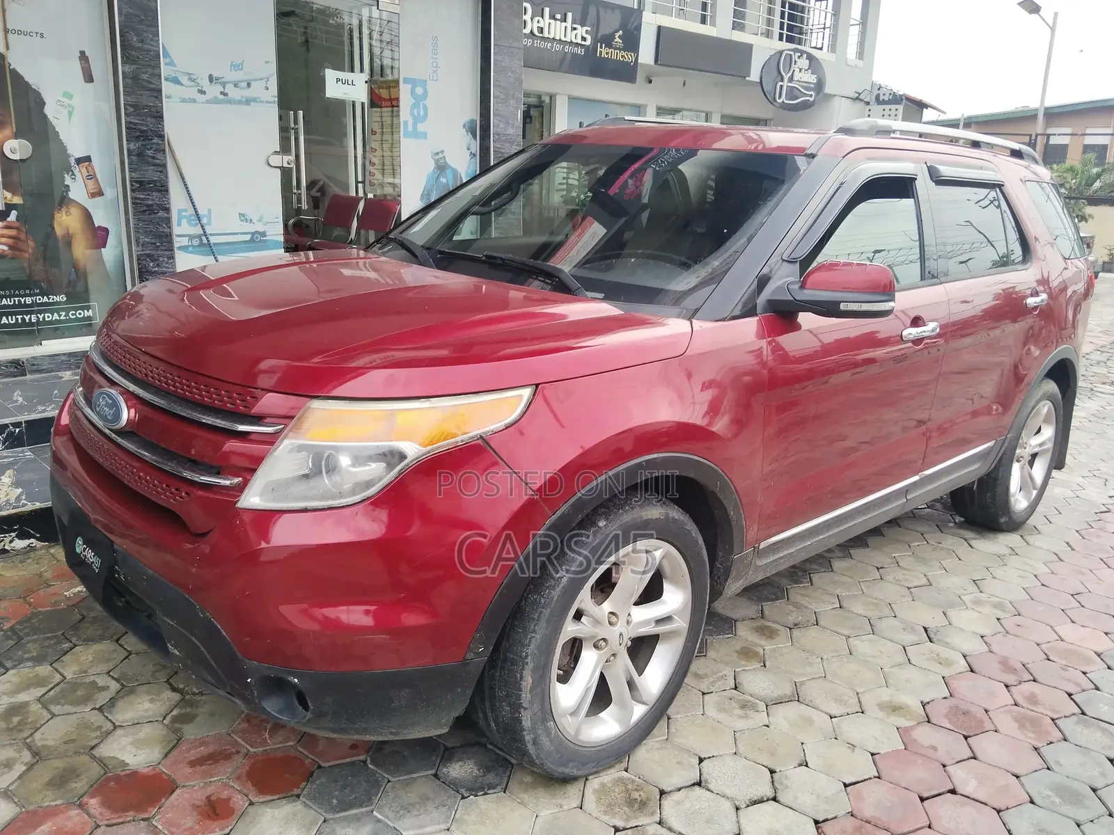 Ford Explorer 2013 Red