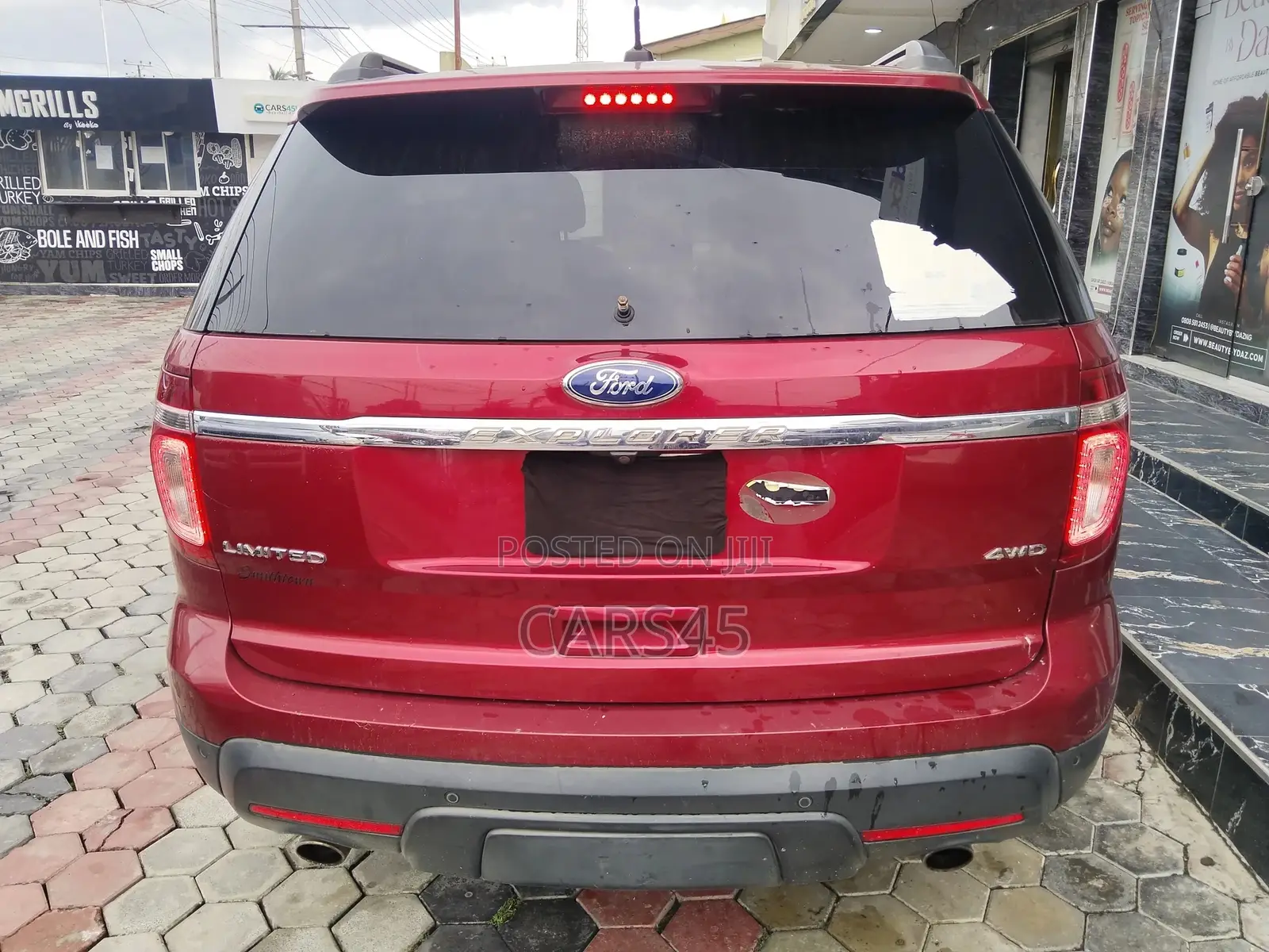 Ford Explorer 2013 Red
