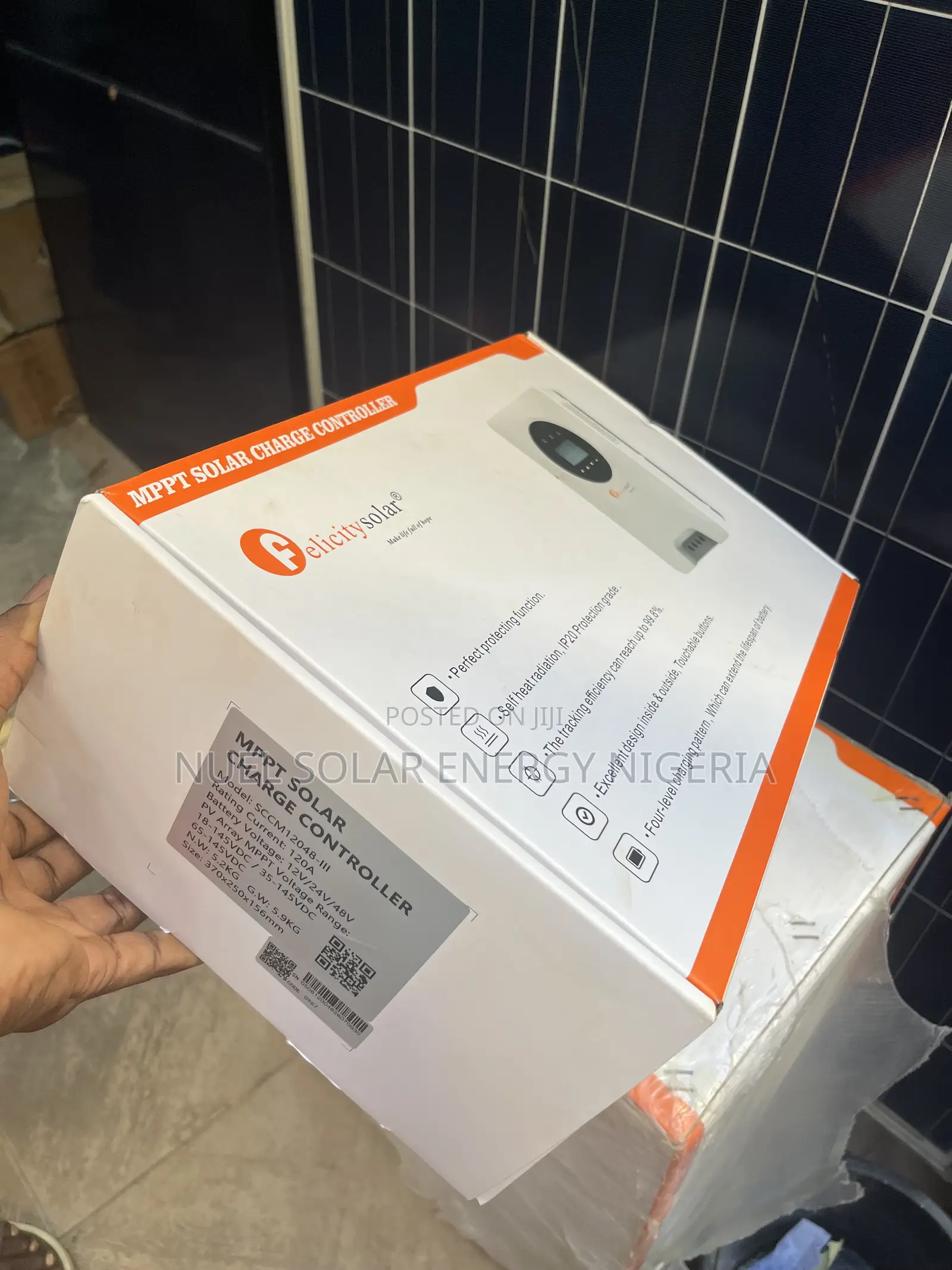 Felicity 120a MPPT Charge Controller 48v