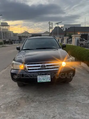 Toyota Highlander V6 4x4 2005 Black