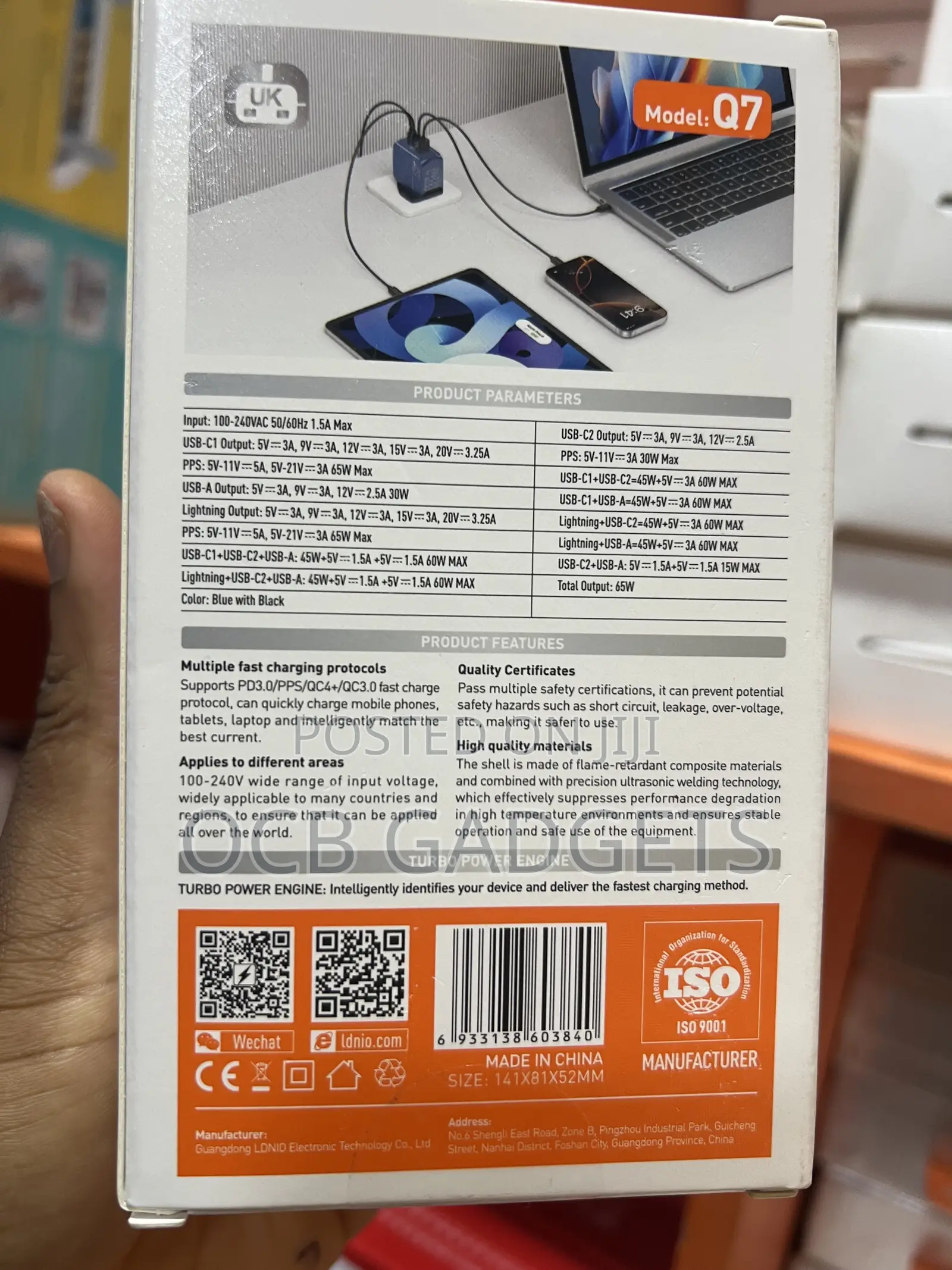 Ldnio 65w Super Fast Charger
