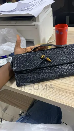 A Black Bottega Purse for Women