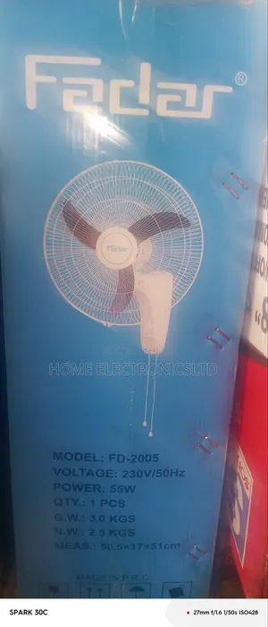 Bb Wall Fan 18 Inches