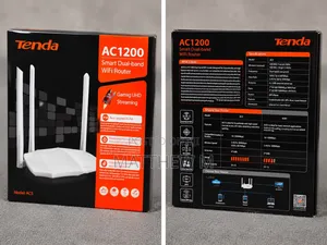 Tenda Ac1200 Smart Dual-Band 4 in 1 Wifi Router