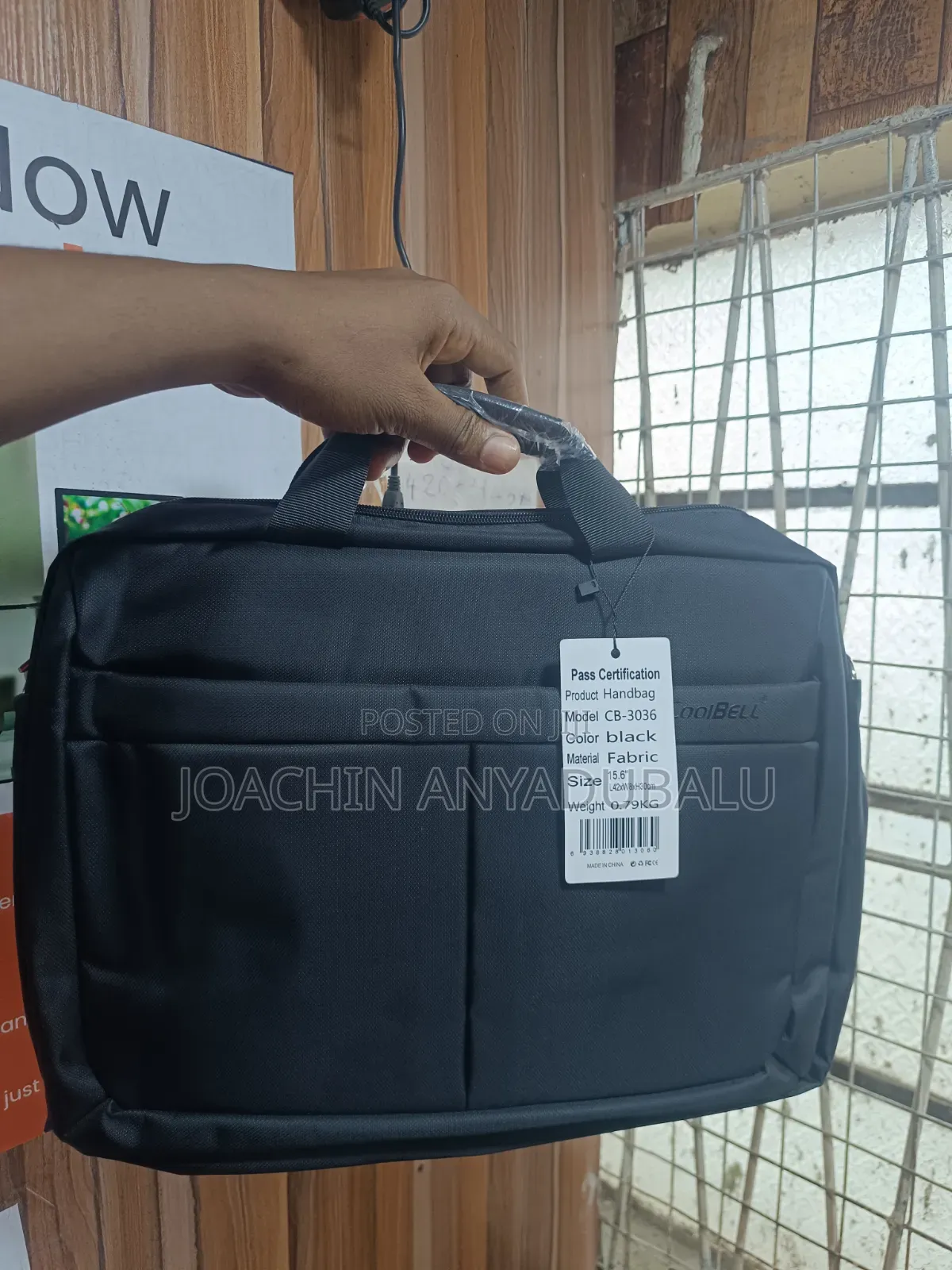 Coolbell 15.6'' Polyester Laptop Sidebag Cb-3036