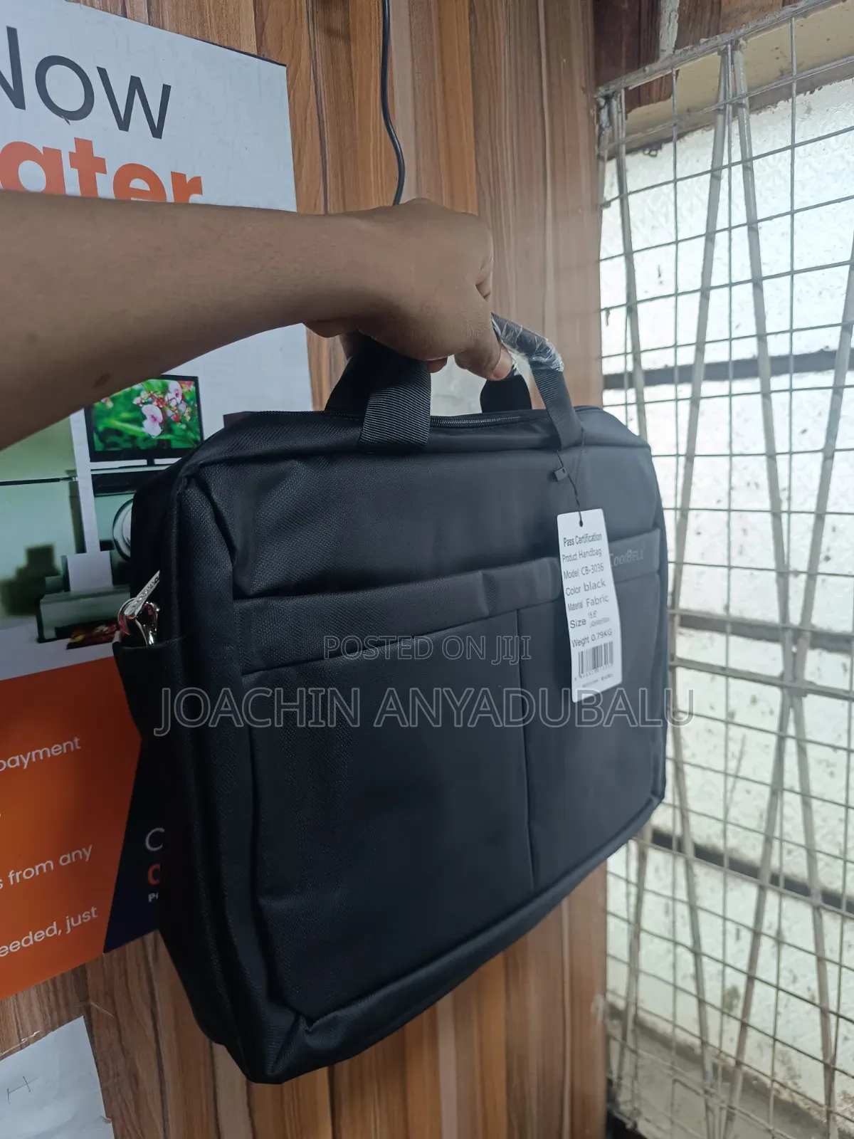 Coolbell 15.6'' Polyester Laptop Sidebag Cb-3036