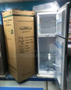 355 Blux Haier Thermocol Double Door Refrigerator