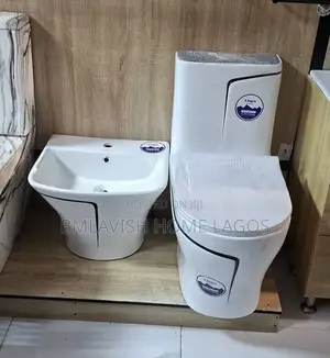 Special England Water Closet Set With Hanging Basin