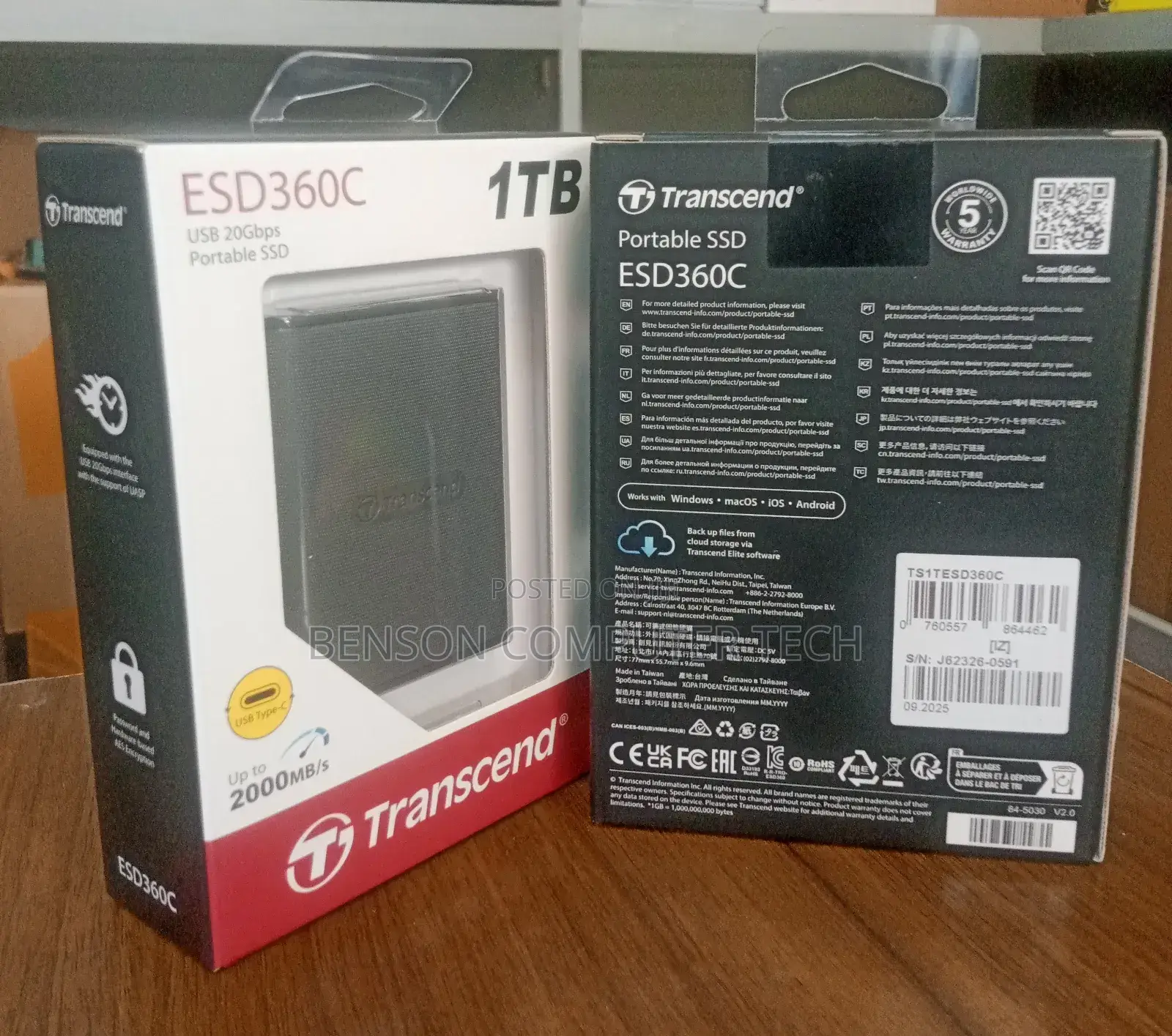 Transcend Esd360c