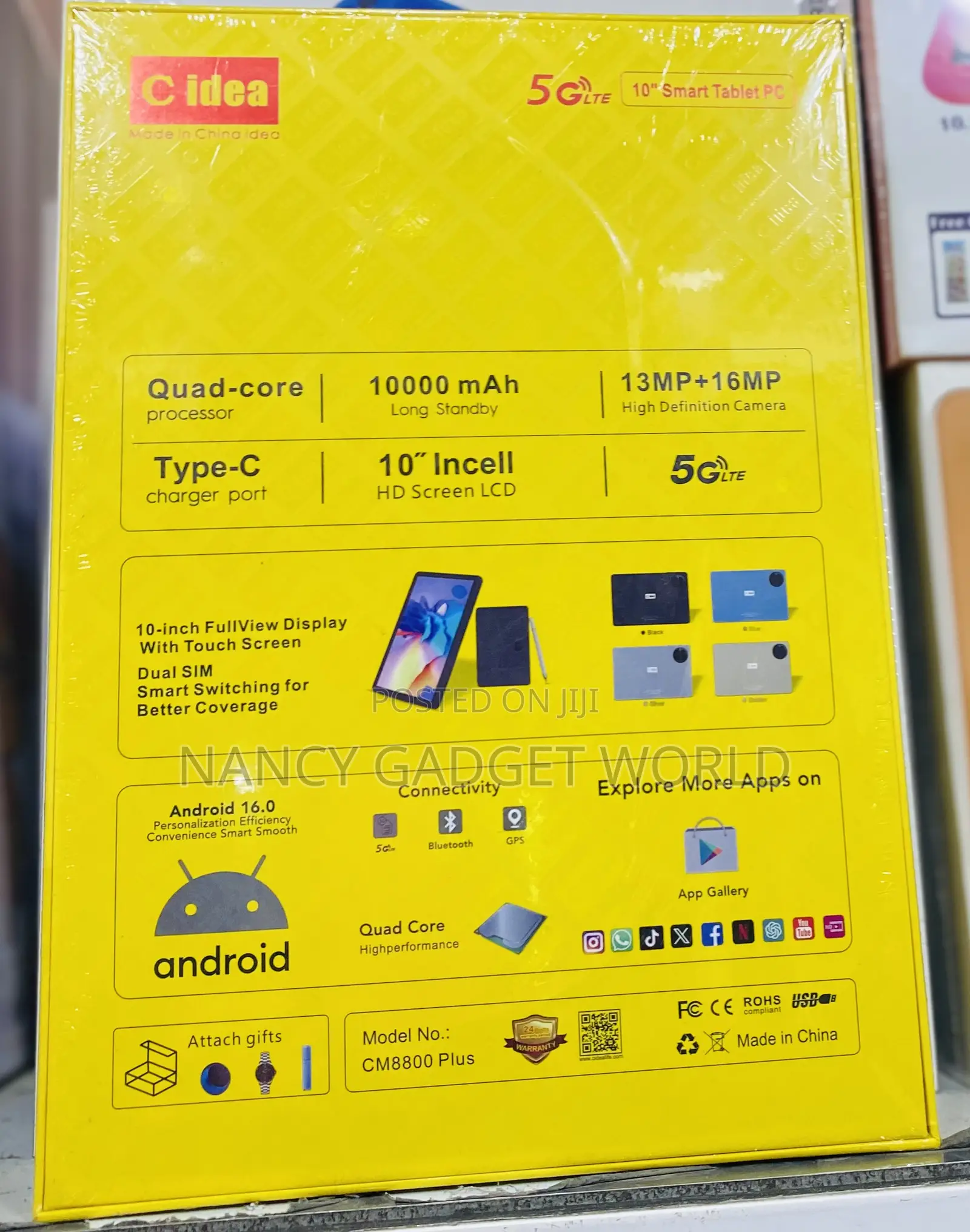 New C idea CM8800 Plus 1 TB Black