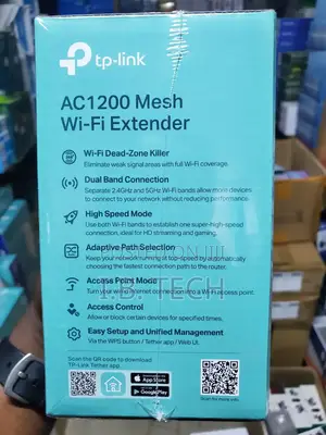 Tp-Link Mesh Wi-Fi Extender Ac1200 Dual Band Re305