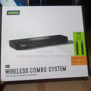 Shure BLX Sm58 Wireless Combo System