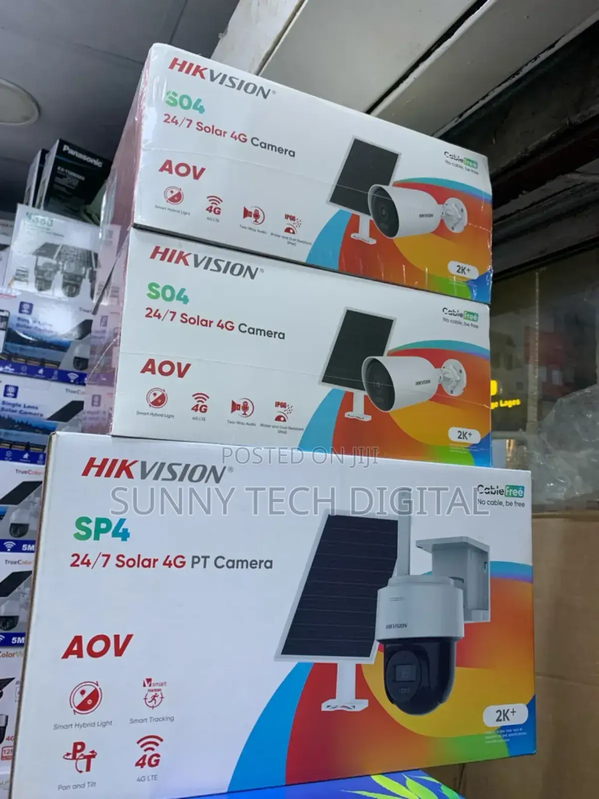 4g Hikvision Solar Camera