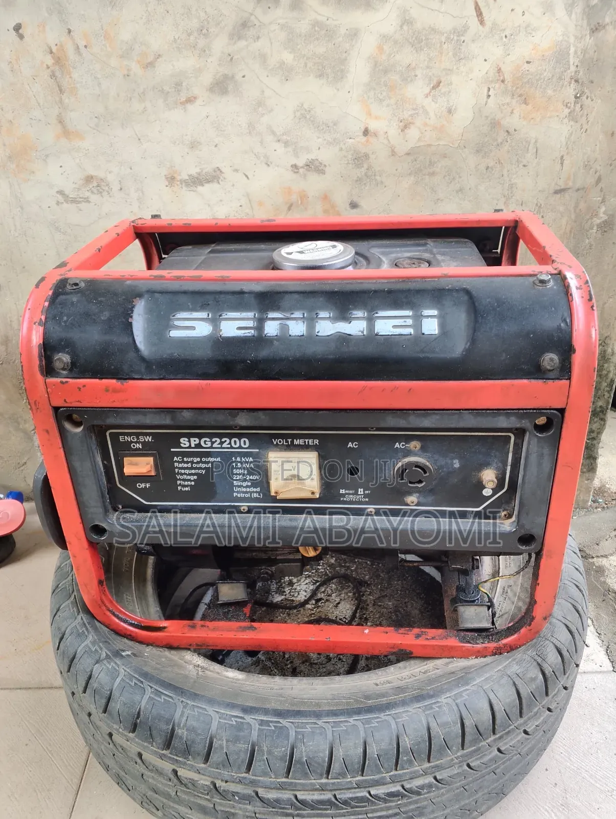 Used Senwei Generator